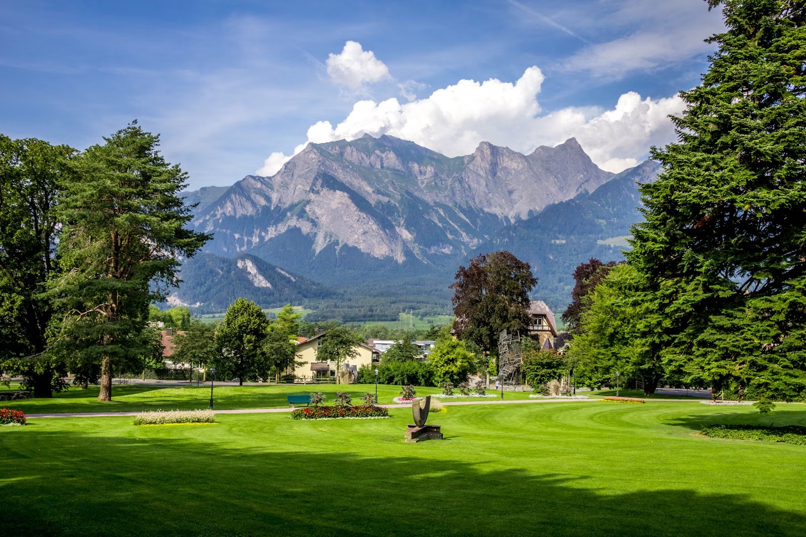 Die Alpen in Schweiz
