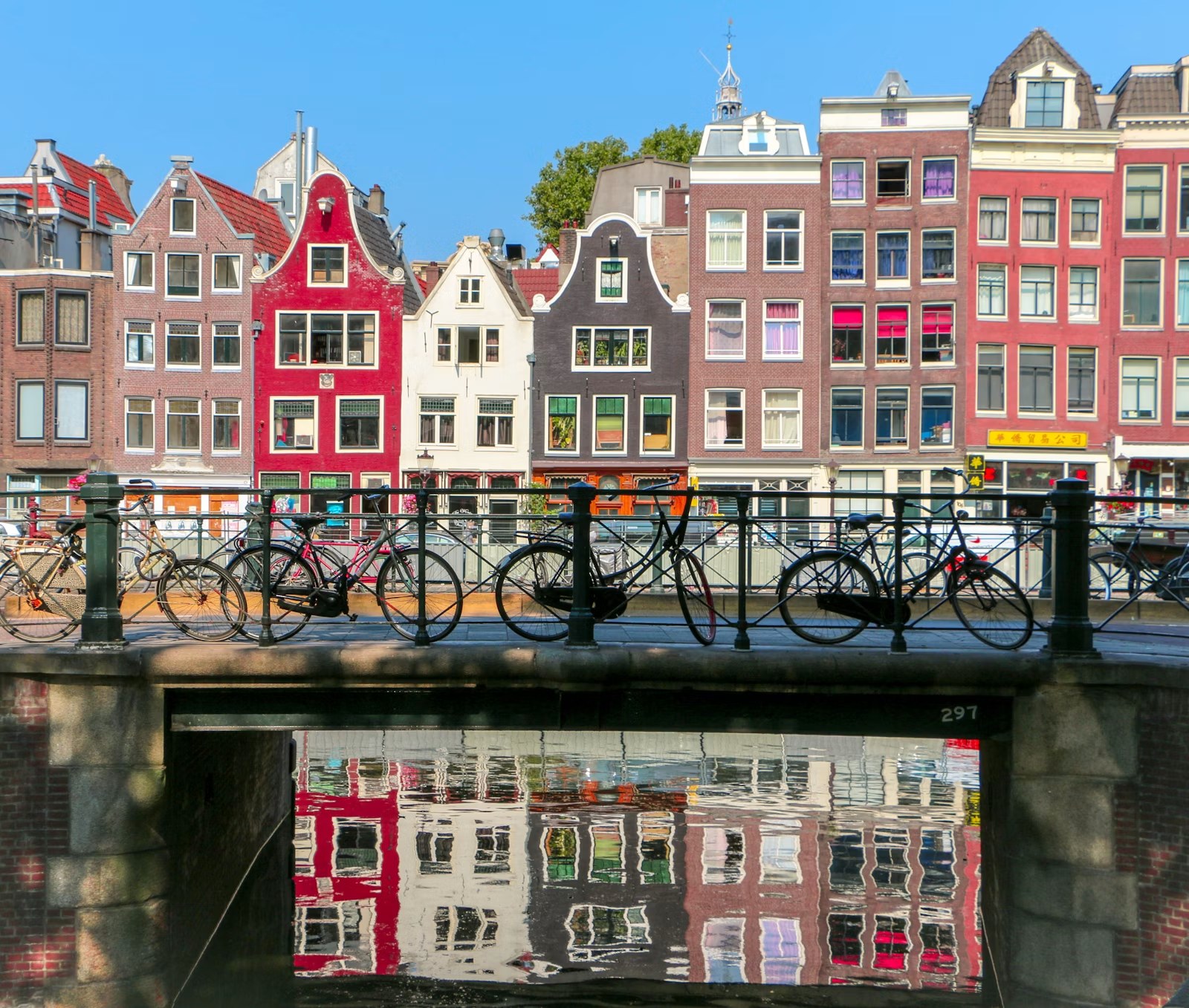 Amsterdamer Grachten in Niederlande