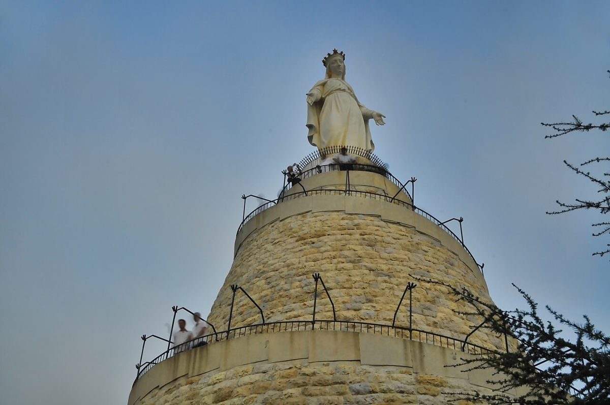 Taubenfelsen von Raouché in Beirut, Libanon