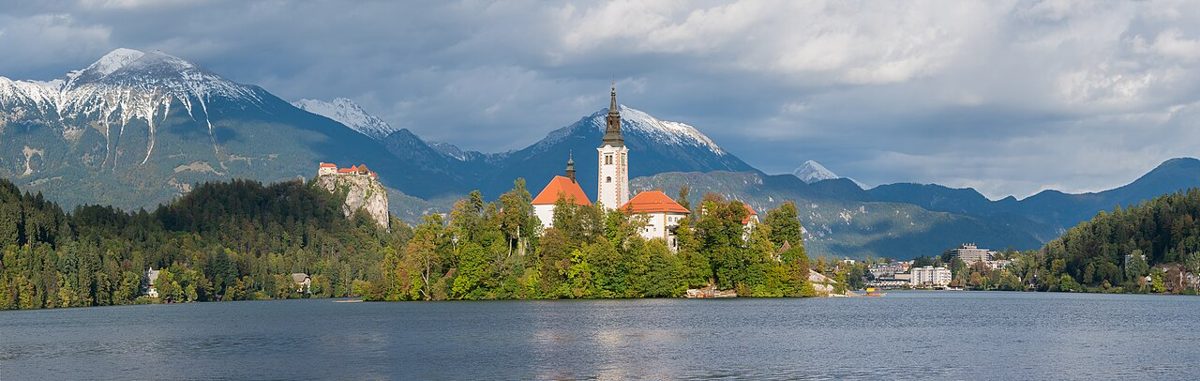 Bleder Insel & Marienkirche in Bled, Slowenien
