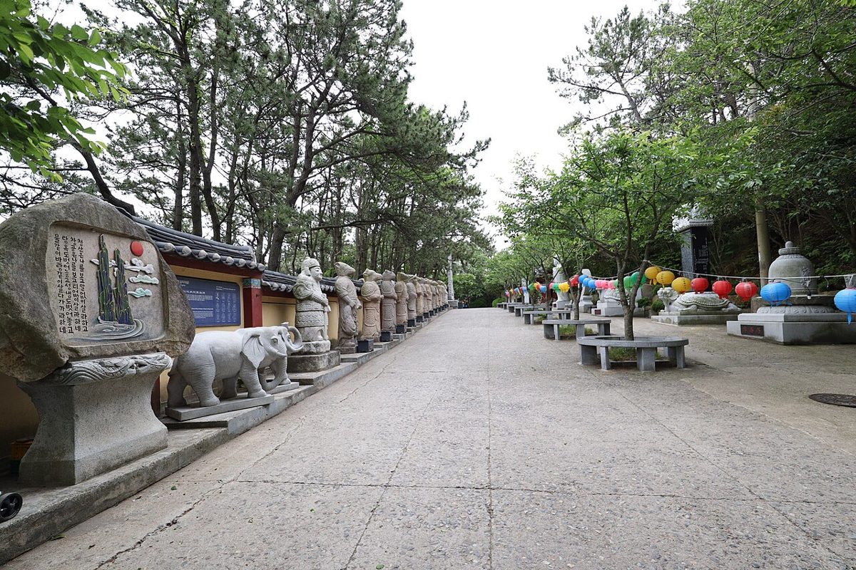 Haedong-Yonggungsa-Tempel in Busan, Südkorea