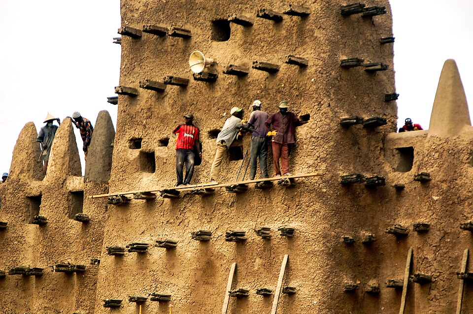 Große Moschee von Djenné in Mali