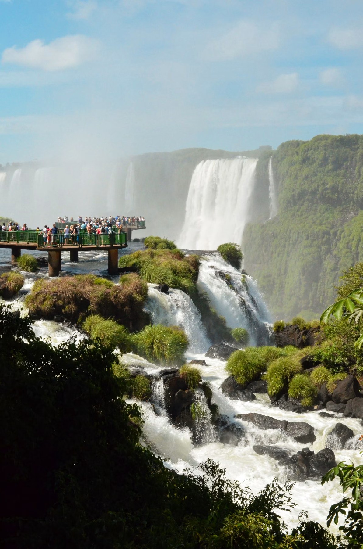 Iguaçu-Wasserfälle in Brasilien/Argentinien