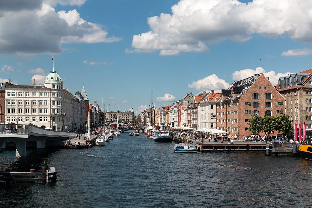 Nyhavn & Königlicher Hafen in Kopenhagen, Dänemark