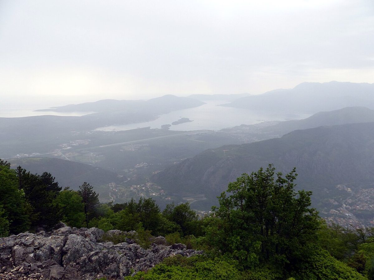 Bucht & Altstadt von Kotor in Kotor, Montenegro