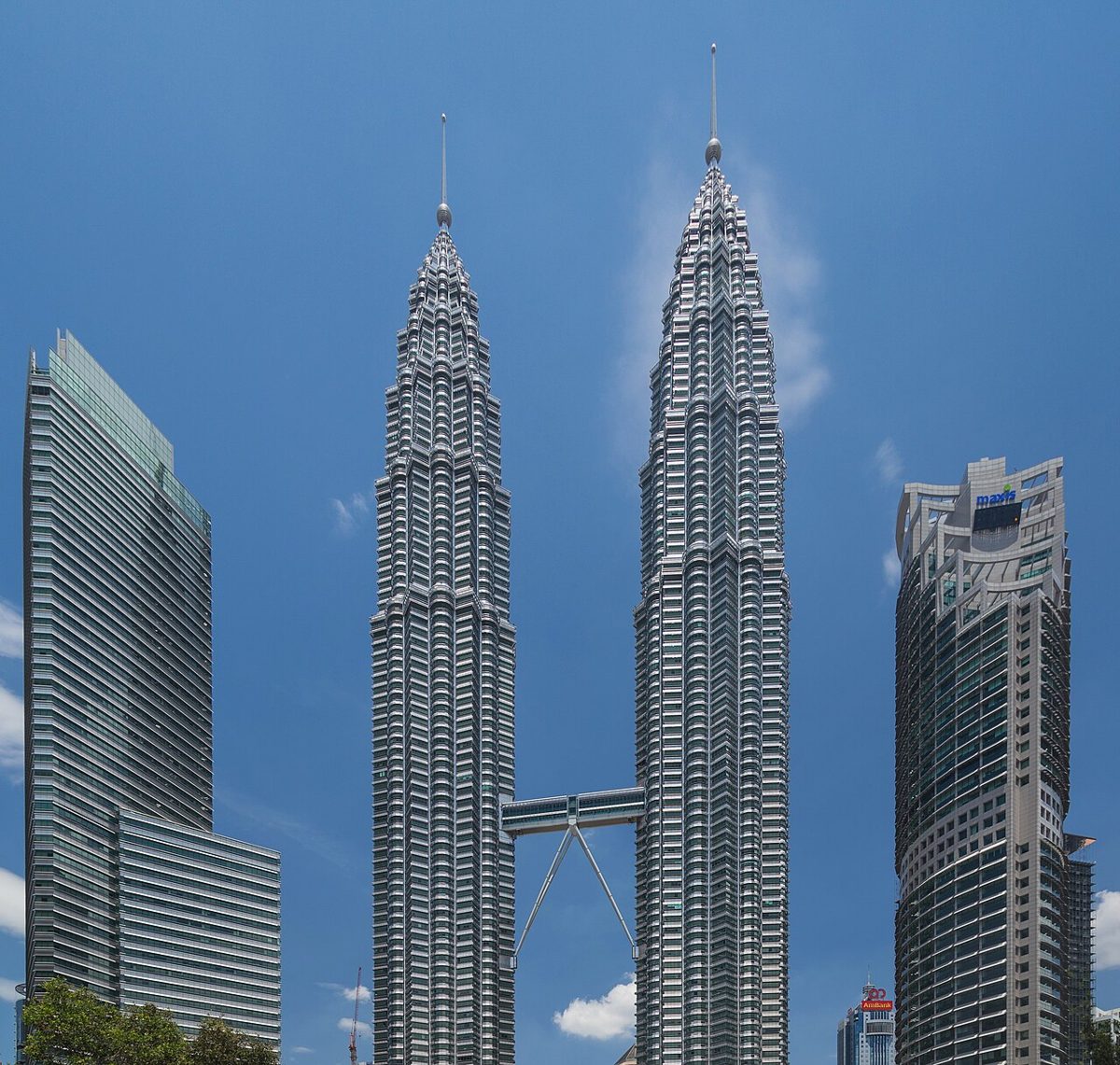Petronas Towers in Kuala Lumpur, Malaysia