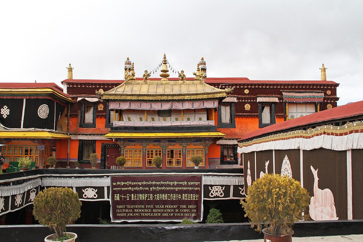 Jokhang-Tempel in Lhasa, Tibet