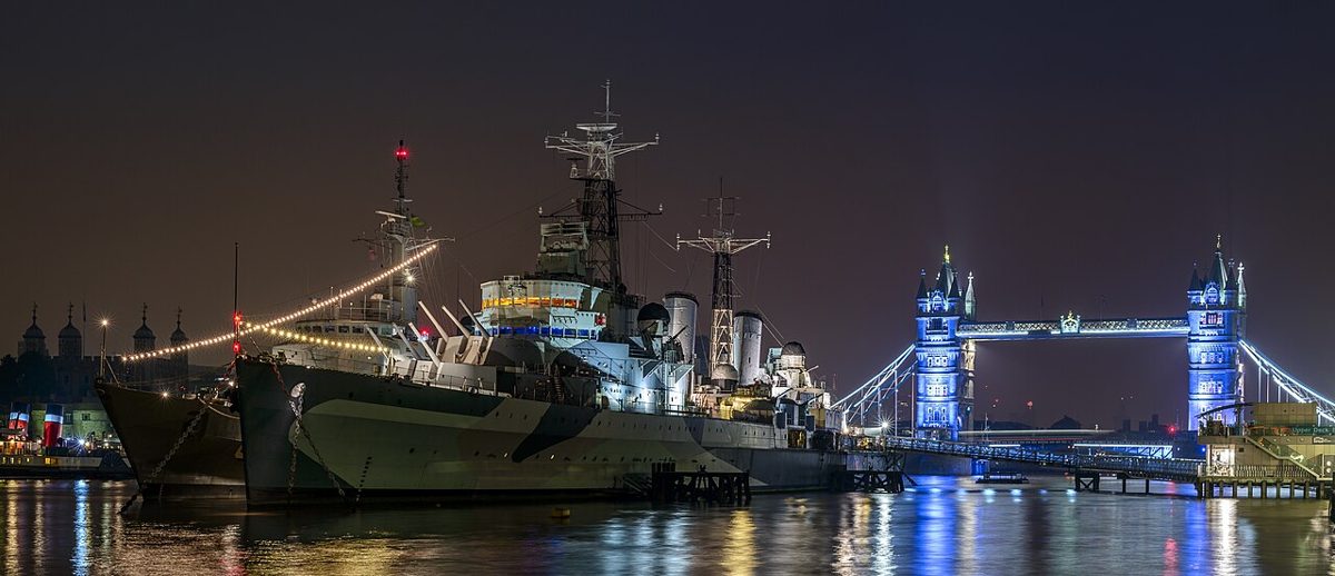 Tower Bridge & Themse in London, Großbritannien