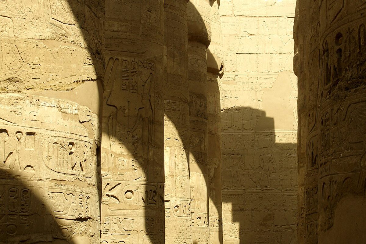 Karnak-Tempel in Luxor, Ägypten