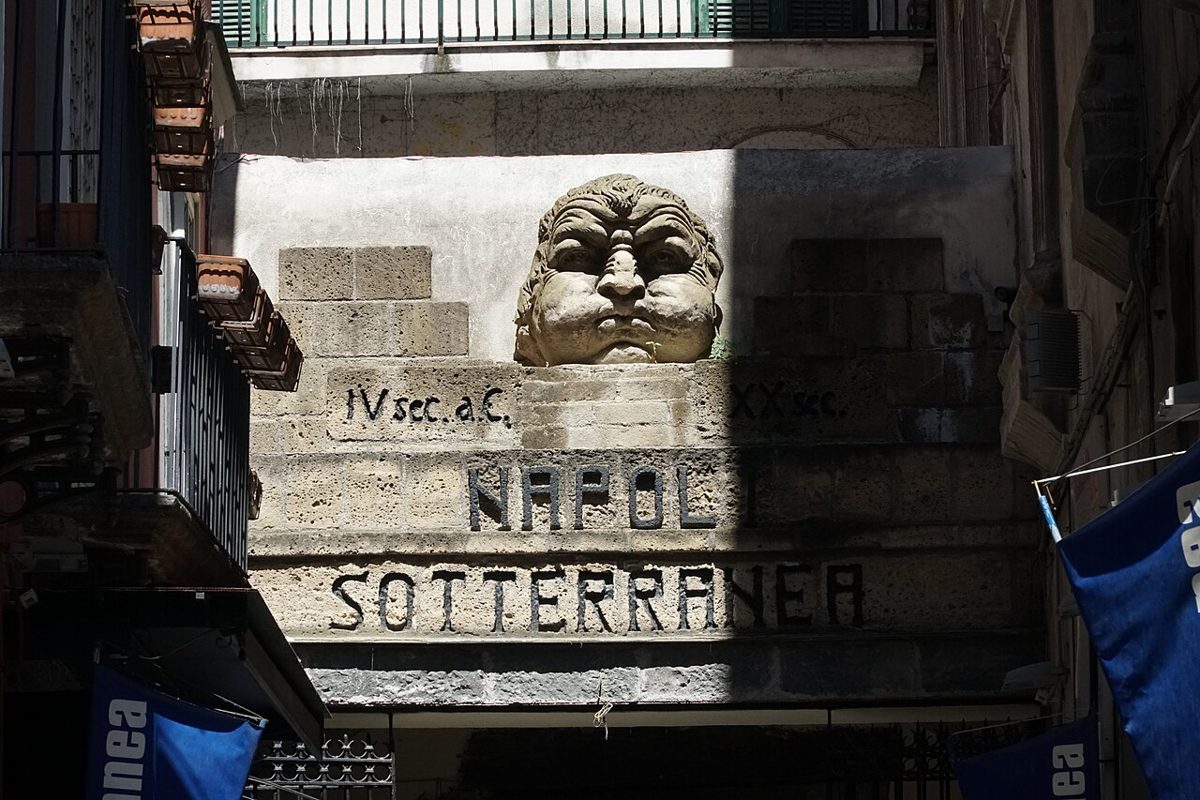 Unterirdisches Neapel in Neapel, Italien