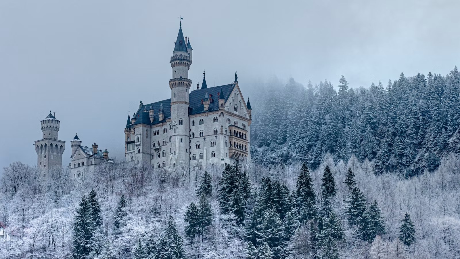 Schloss Neuschwanstein in Deutschland