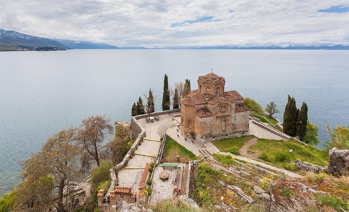 Ohridsee & Altstadt in Ohrid, Nordmazedonien