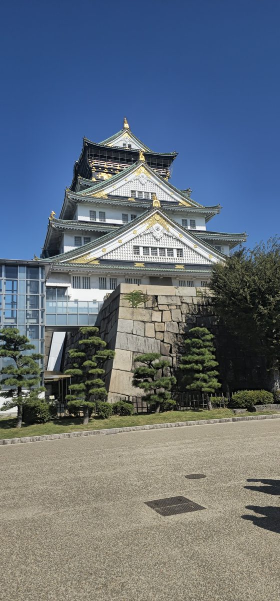 Burg Osaka in Osaka, Japan