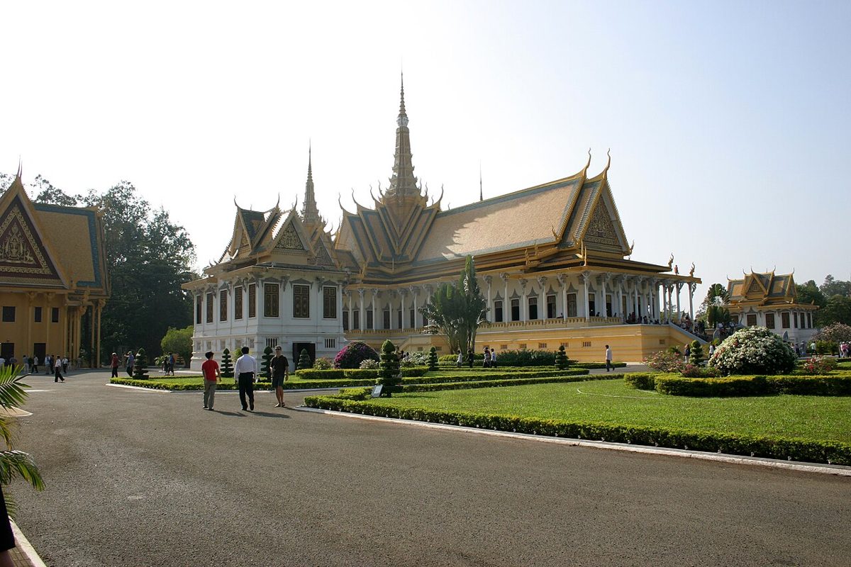 Königspalast in Phnom Penh, Kambodscha