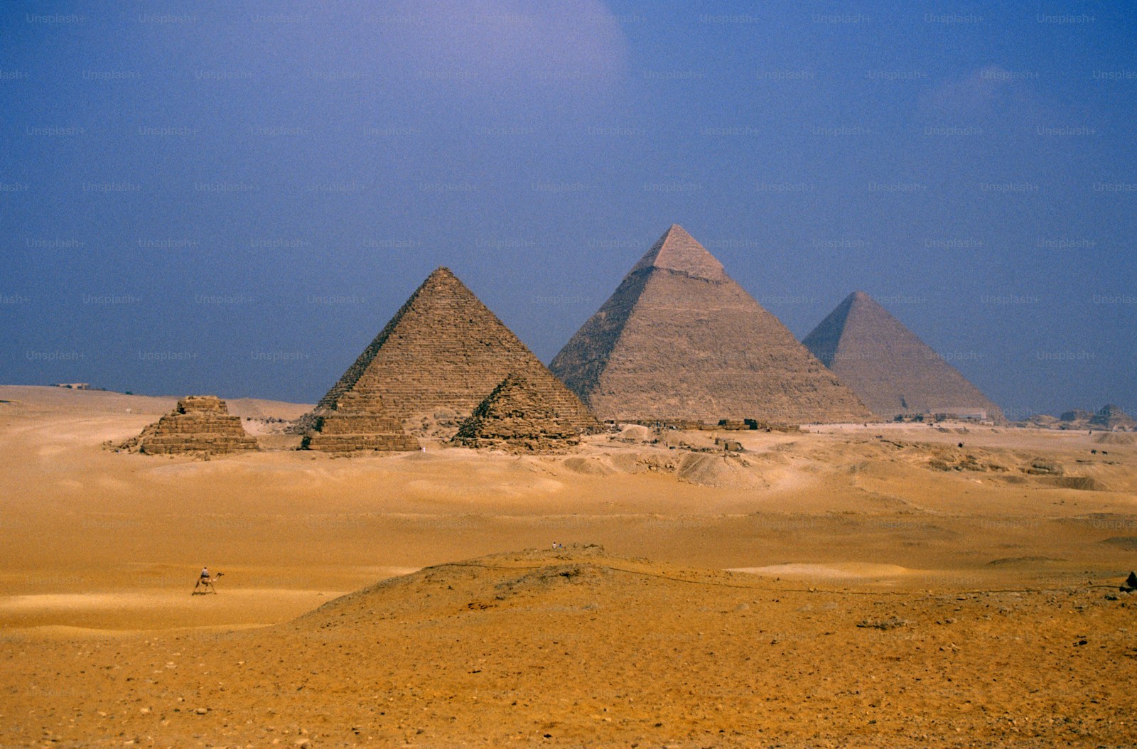 Pyramiden von Gizeh in Ägypten