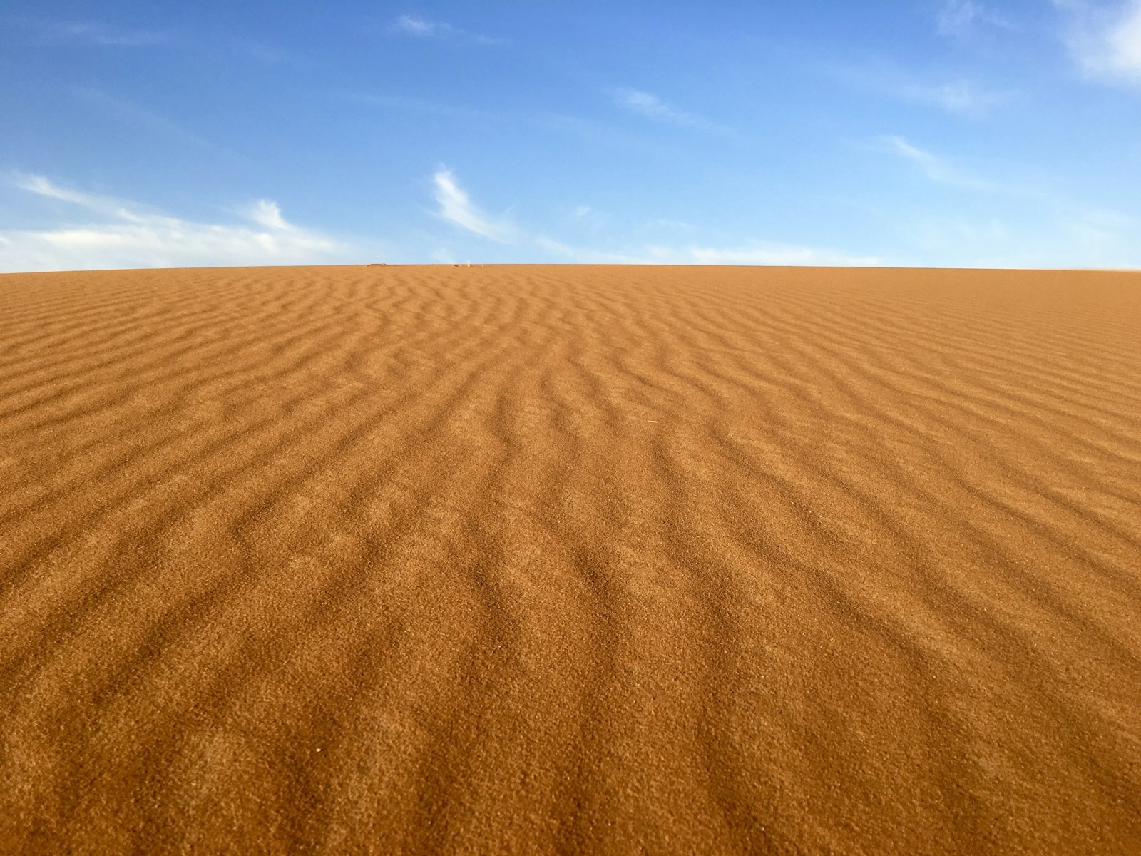 Sahara-Dünen von Merzouga in Marokko