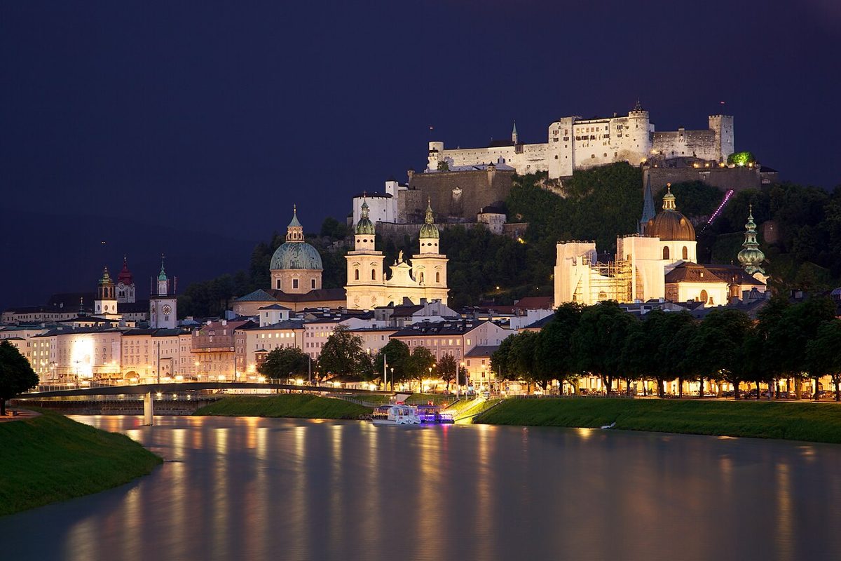 Festung Hohensalzburg in Salzburg, Österreich