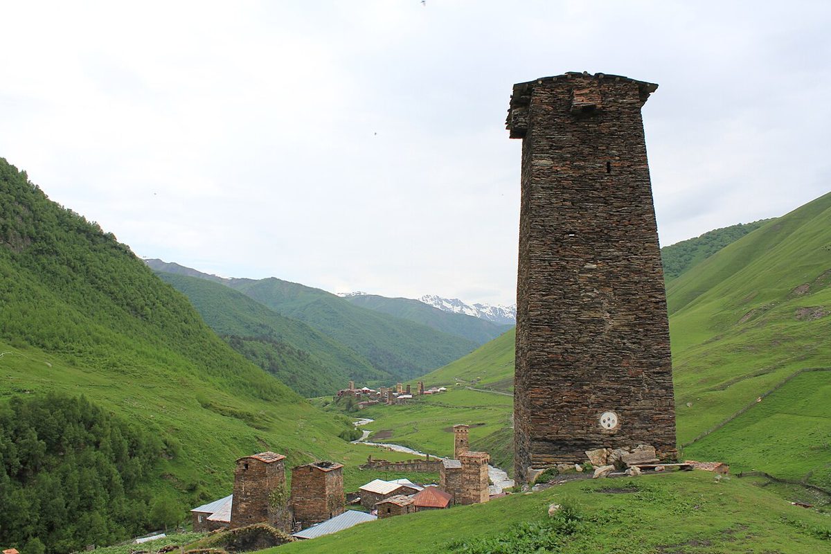 Wehrtürme von Uschguli in Swanetien, Georgien