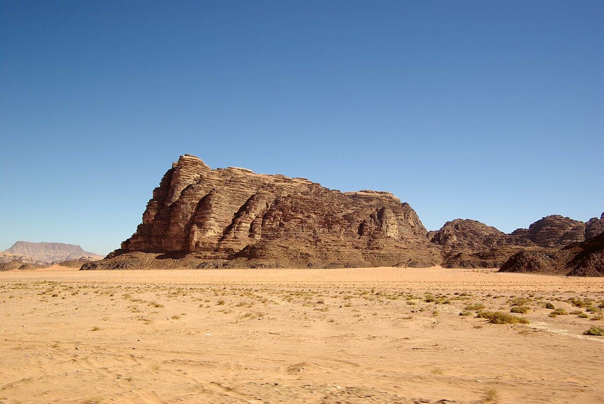 Wadi Rum in Jordanien