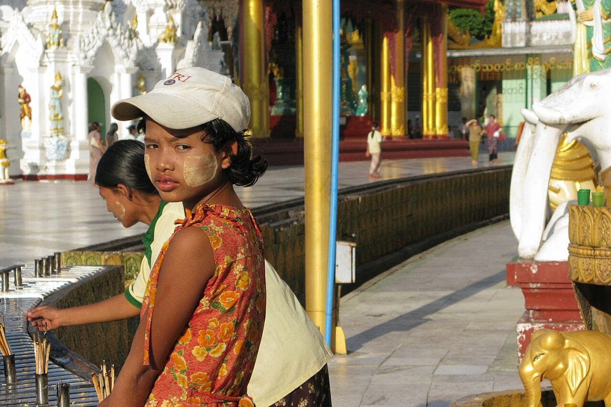 Shwedagon-Pagode in Yangon, Myanmar